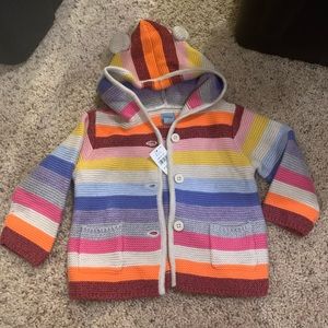 Baby Gap Bear Sweater NWT